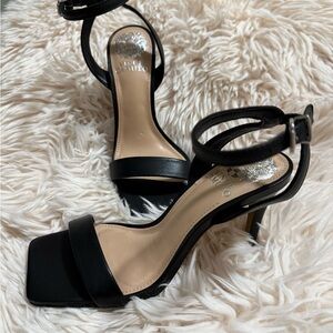Vince Camuto Black Women's Heeled Sandals Nwot